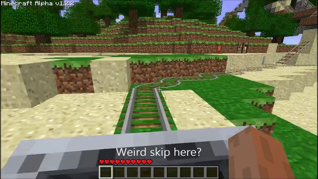 Minecraft - Rollercoaster to Hell!