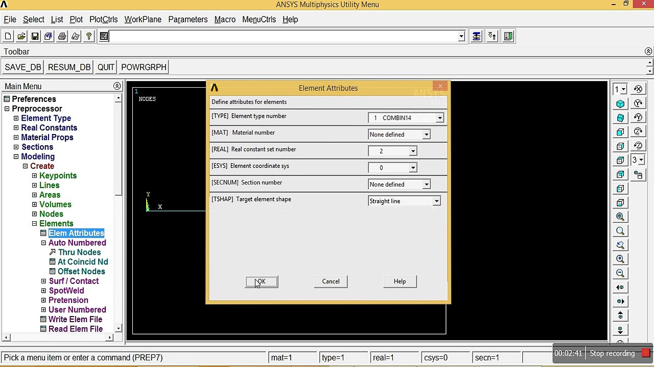 Analysis of Spring system1