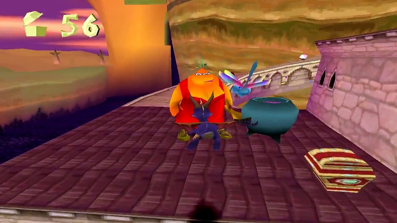 Walkthrough: Spyro the Dragon - Cliff Town (Part 7)