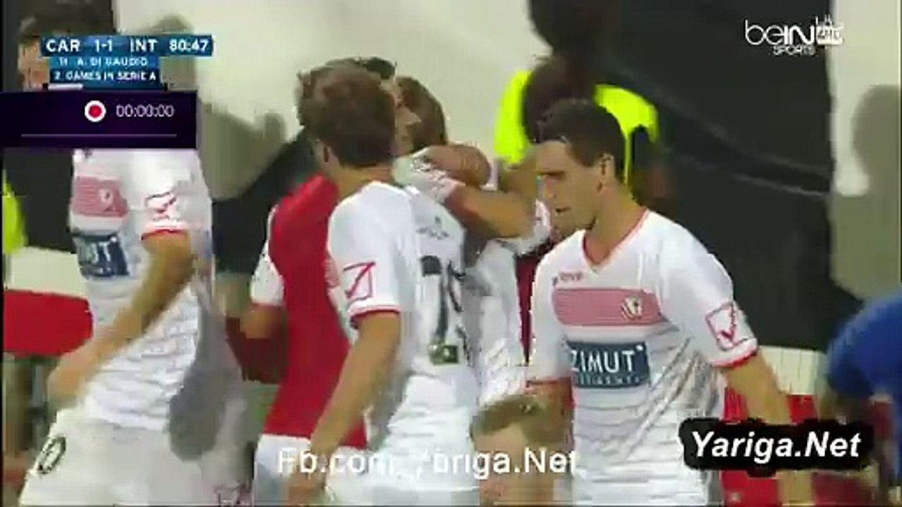 Carpi 1 - 1 Inter Antonio Di Gaudio