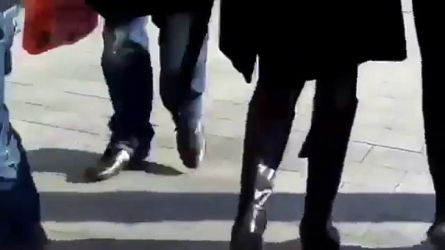 So beautiful italian booted woman leather boots