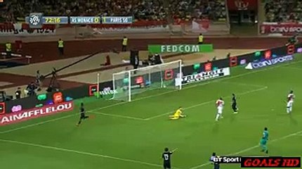 Edinson Cavani Second Goal 0:2 | Monaco - Paris Saint Germain 30.08.2015 HD