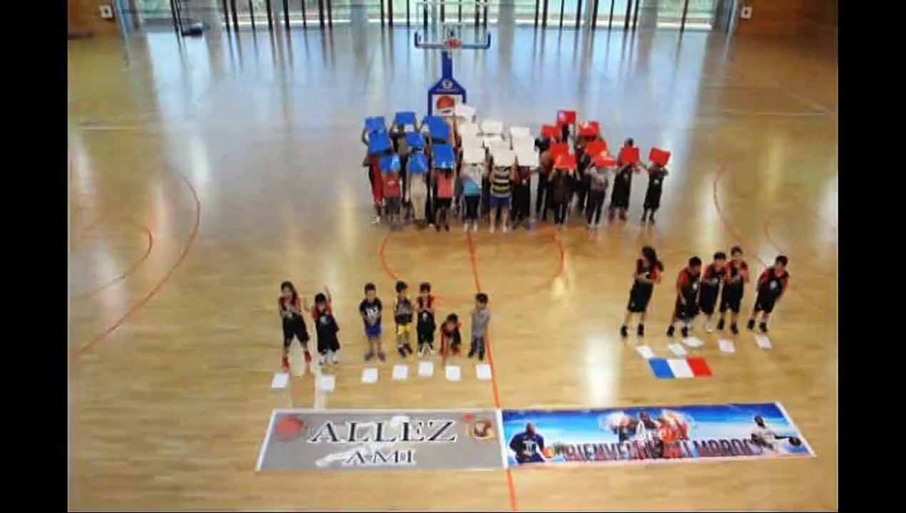 AMI BASKET FETE La  200  ème SELECTION  DE SON PARRAIN FLO PIETRUS