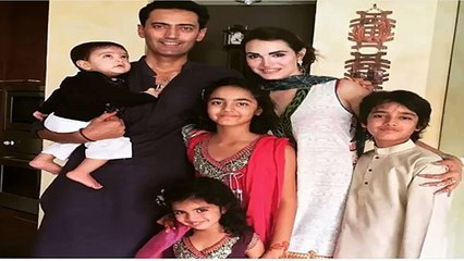 Nadia Hussain with Family on Eid ul Fitar 2015 Pictures