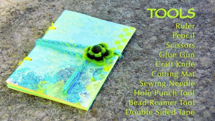 Handmade Creative Art Journal - Super Cute!