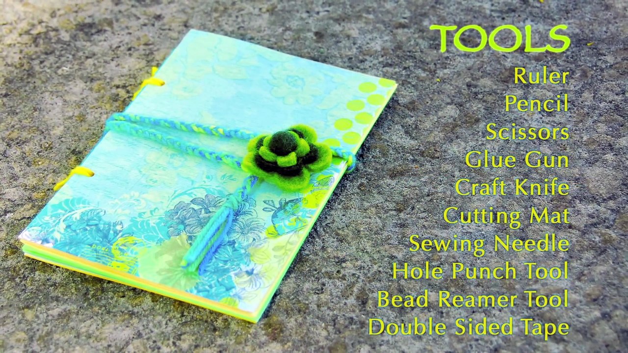 Handmade Creative Art Journal - Super Cute!