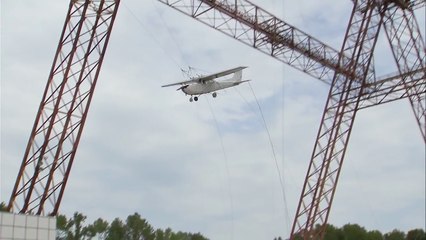 NASA Crashes Plane to Test Emergency Devices
