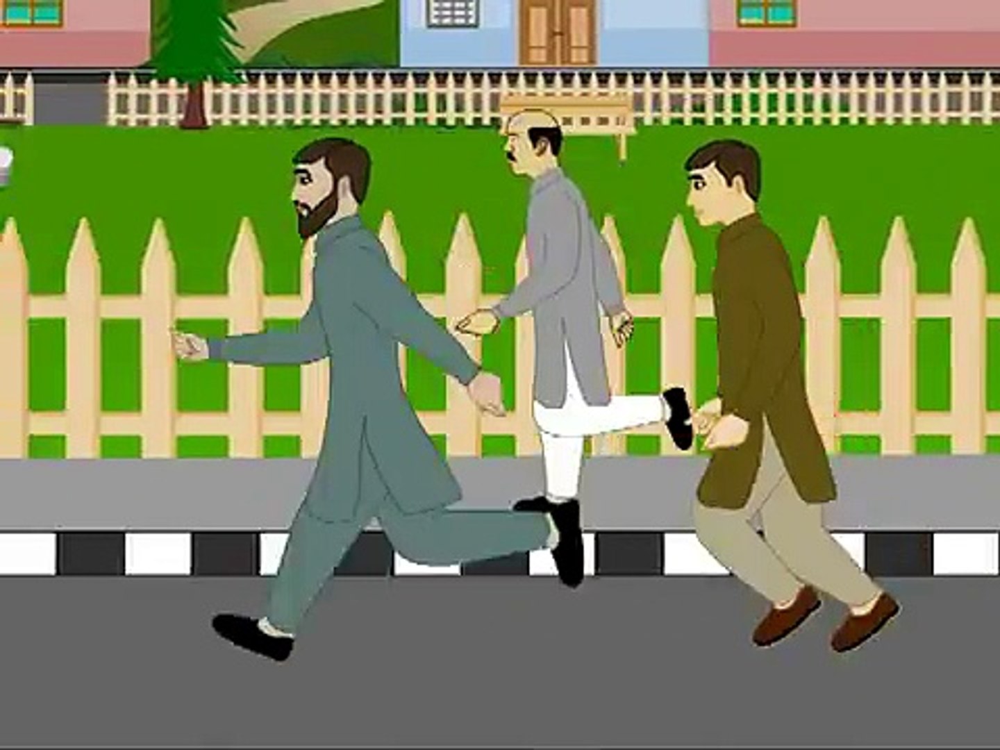 ⁣Earth Quake - 2D Animated Short Film in Urdu