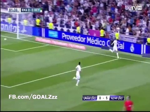 ريال مدريد 5-0 ريال بيتيس (الدوري الإسباني)
