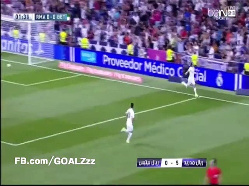 ريال مدريد 5-0 ريال بيتيس (الدوري الإسباني)