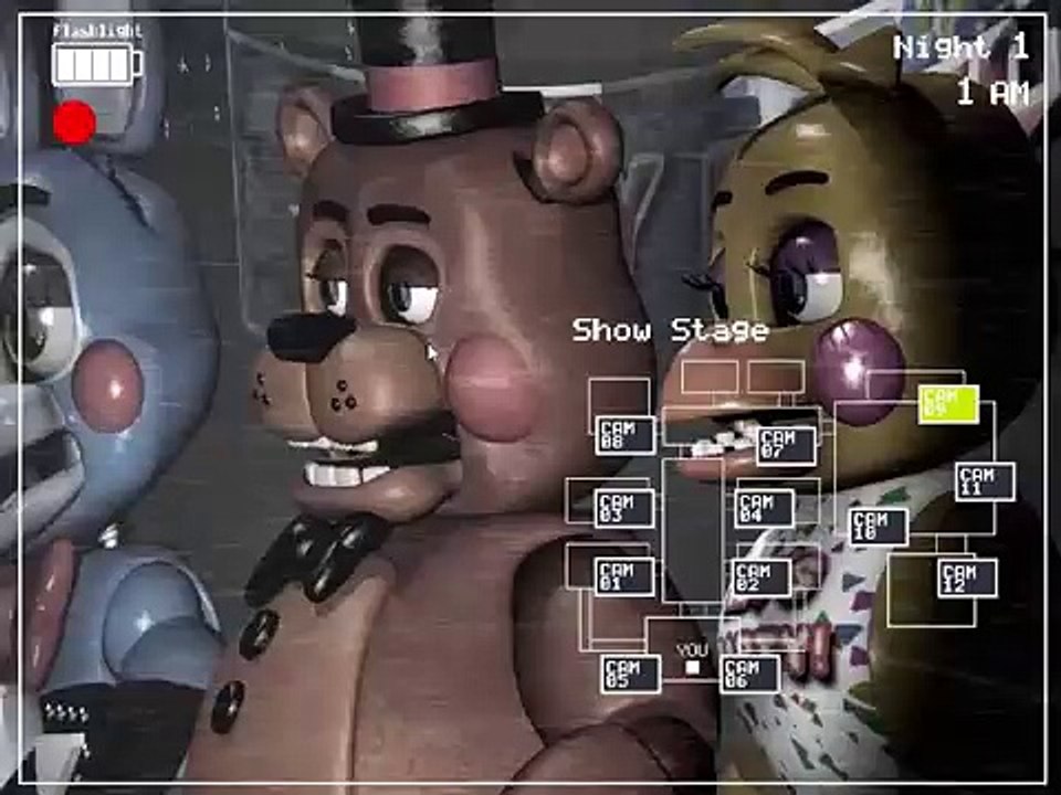 freind plays fnaf 2