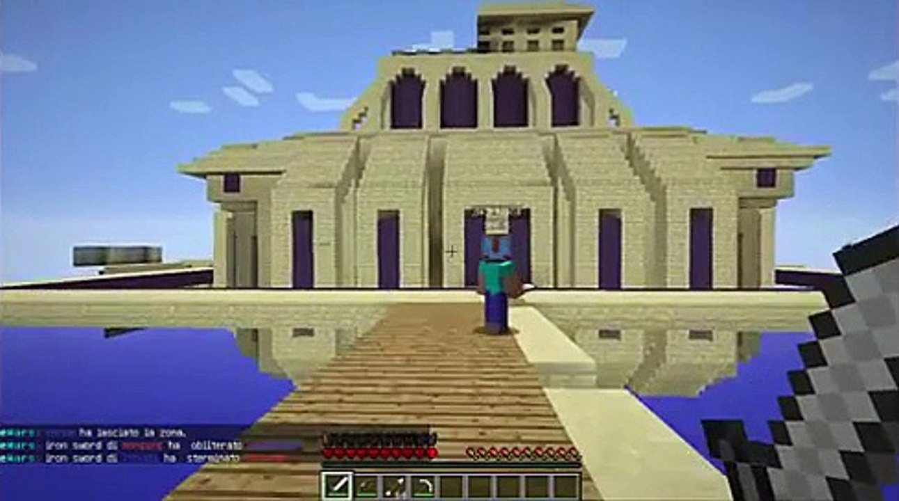 #1la guerra in minecraft project ares mappa del deserto e della trincea