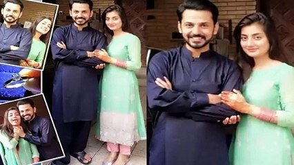 Uroosa & Bilal Qureshi on Eid ul Fitar 2015 Pictures
