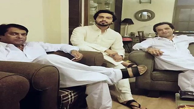 Fahad Mustafa with Family on Eid ul Fitar 2015 Pictures