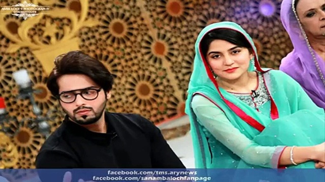 Fahad Mustafa Guest at Sanam Baloch Sehri Transmission Pictures
