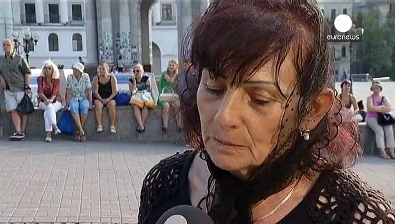 Primer aniversario de la "tragedia de Ilovaisk", en la que murieron 366 uniformados ucranianos