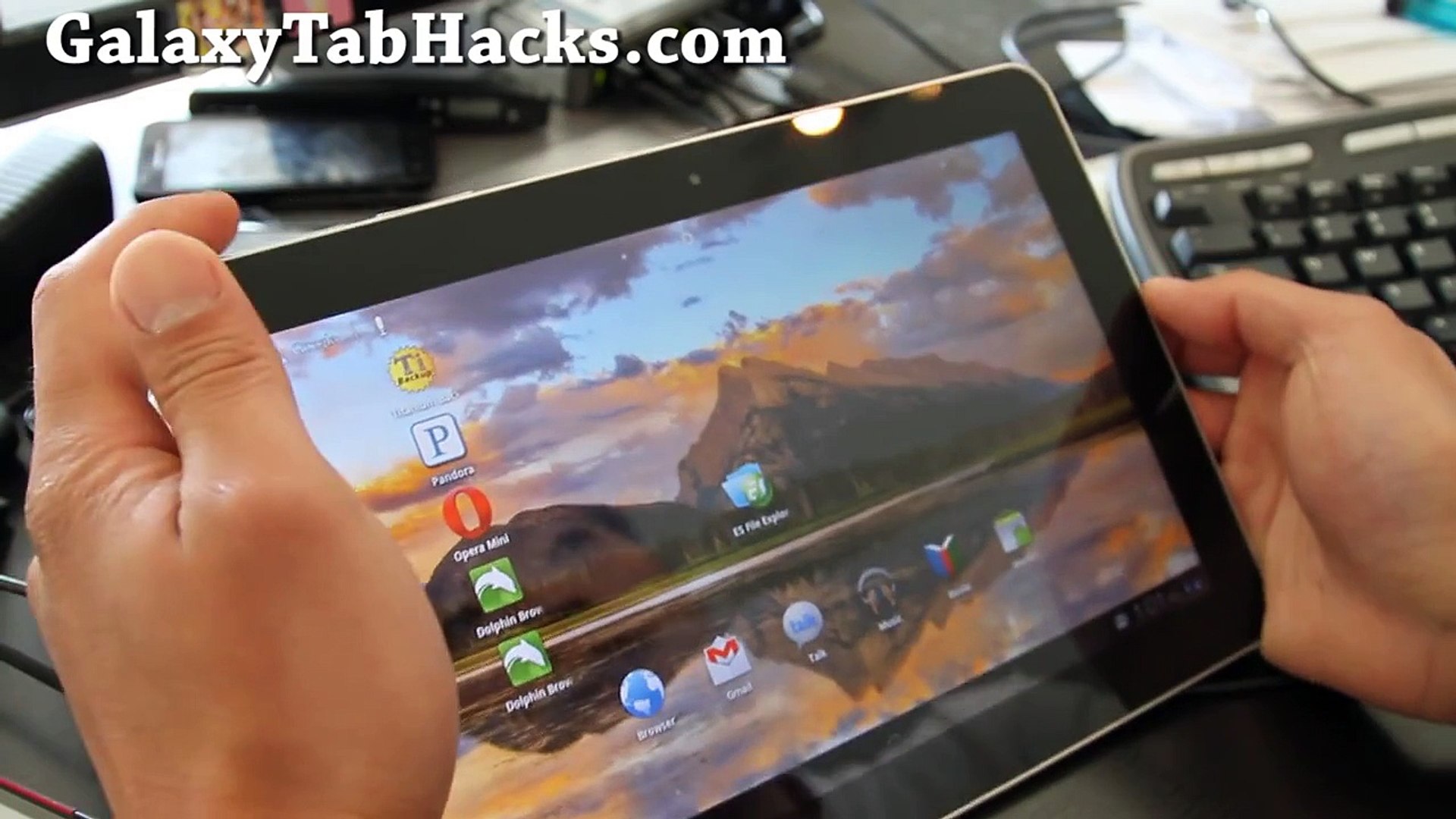 How to Reset Battery Stats on rooted Galaxy Tab 10.1! - video Dailymotion
