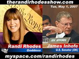 Randi Rhodes: James Inhofe says war was never about WMDs