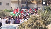 درگیری تظاهرکنندگان فلسطینی با نیروهای اسرائیلی بر سر ساخت دیوار حائل