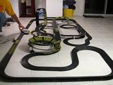 HUGE Slot Car Racing Set with Tyco 440-X2 Indy Car #5