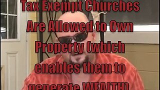 Exposing Tax Exempt Churches