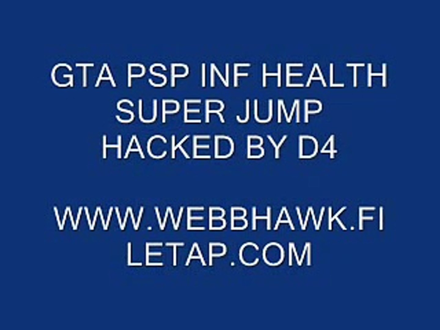 psp super jump gta vcs - video Dailymotion
