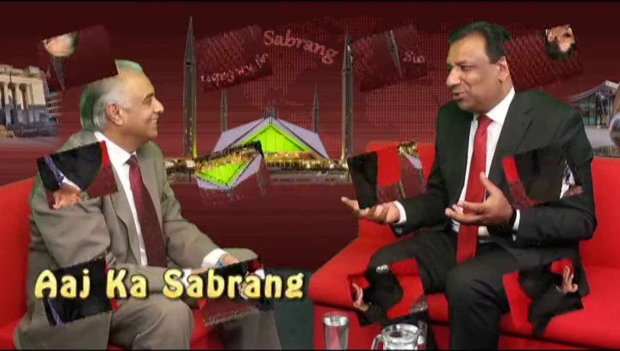 TV Thursday Promo for Jawaid Qazi Progam Aaj Ka Sabrang on Sheffieldlive TV South Yorkshire UK