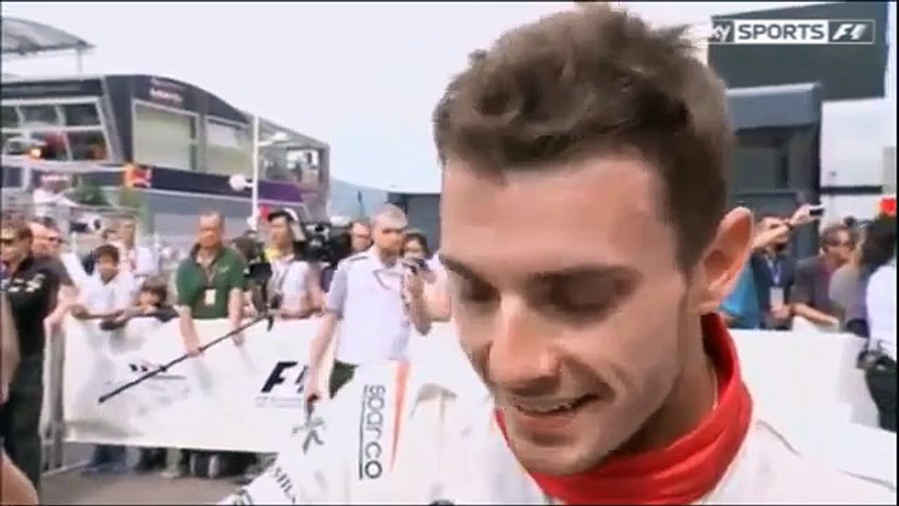 Hitler is Informed That Formula 1 Driver Jules Bianchi Has Died