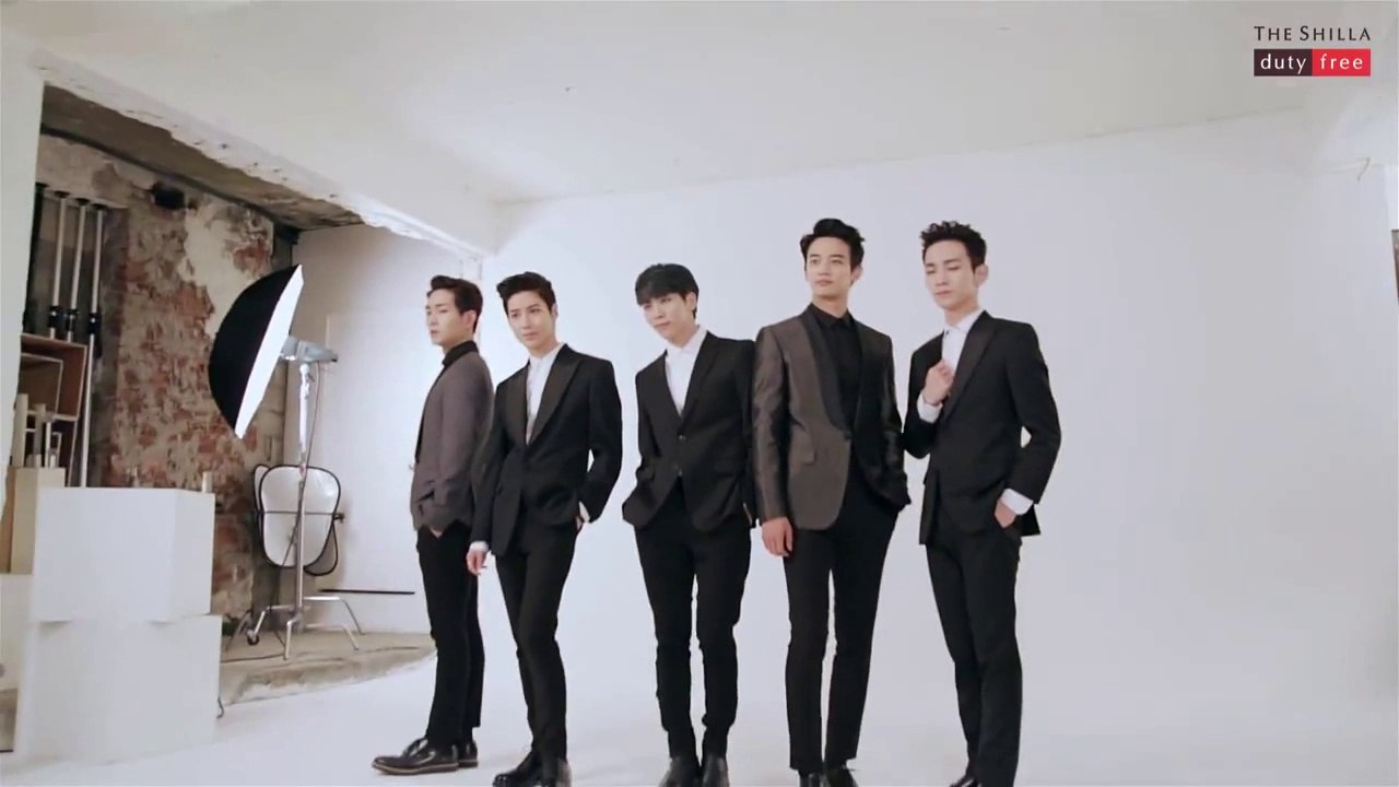SHINee Shilla Duty Free Shop New model 2015 Shoot Making Video