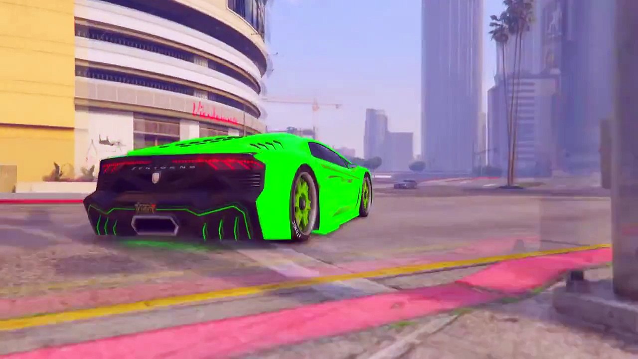 GTA 5 Online: SECRET Car Colors - GLOWING GREEN, GLOWING RED, GLOWING BLUE! BEST Paint Jobs (GTA V)