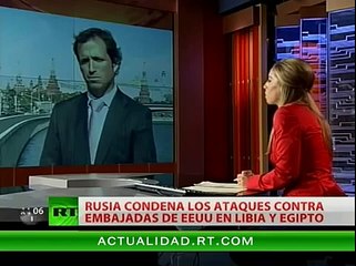 Télécharger la video: Rusia condena los ataques contra embajadas de EE.UU. en Libia y Egipto