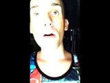 Stitches - Kelly Clarkson Open Mic Audition - Shawn Mendes Acapella Cover