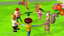 Ringa Ringa Roses Animals 3D Animation English Nursery rhymes For children