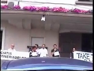 Anti-communist protest 2010 from USA Embassy, Bucharest, Romania - part 2