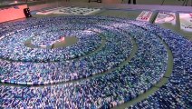 275,000 Dominoes - Enjoy Your Life (Guinness World Record - Most dominoes toppled in a spiral) - YouTube