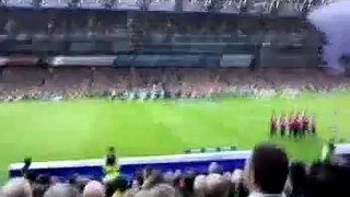 Ireland v England National Anthems from Croke Park