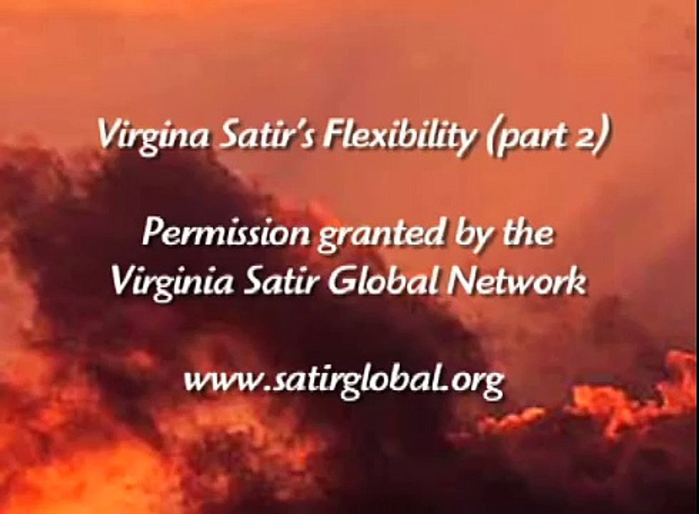 Virginia Satir Video - Pioneer of Family Therapy in a 1985 NLP Keynote, part 2