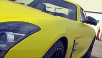 Mercedes SLS AMG Coupé Electric Drive - Footage