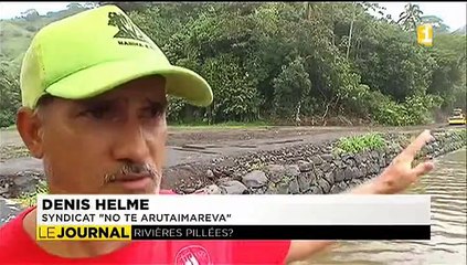 Manifestation pacifique : Te aru tai mareva dénonce les travaux dans les rivières