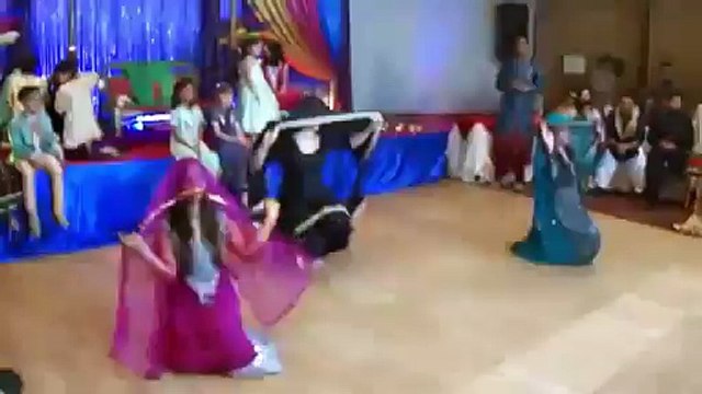 Indian Wedding Celebration Girls Dancing