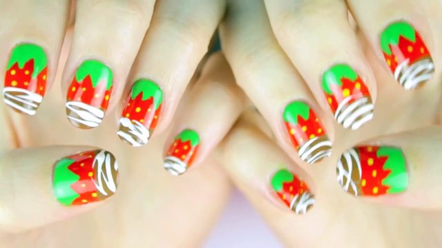Strawberry Nails Dipped In REAL Chocolate-! + BIG NEWS!