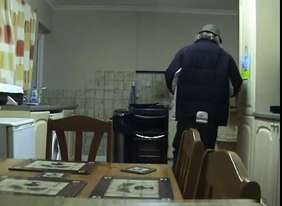 Poltergeist Activity Caught On Video. REAL Ghost Caught On Tape In Kitchen. Part 1