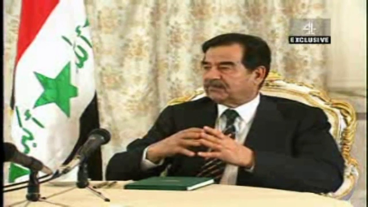 Tony Benn's interview with Saddam Hussein 4th February 2003 (Part 2 of 3)