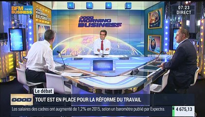 Nicolas Doze: Réforme du droit du travail: "La tentative de transformer l'essai est engagée !" - 31/08