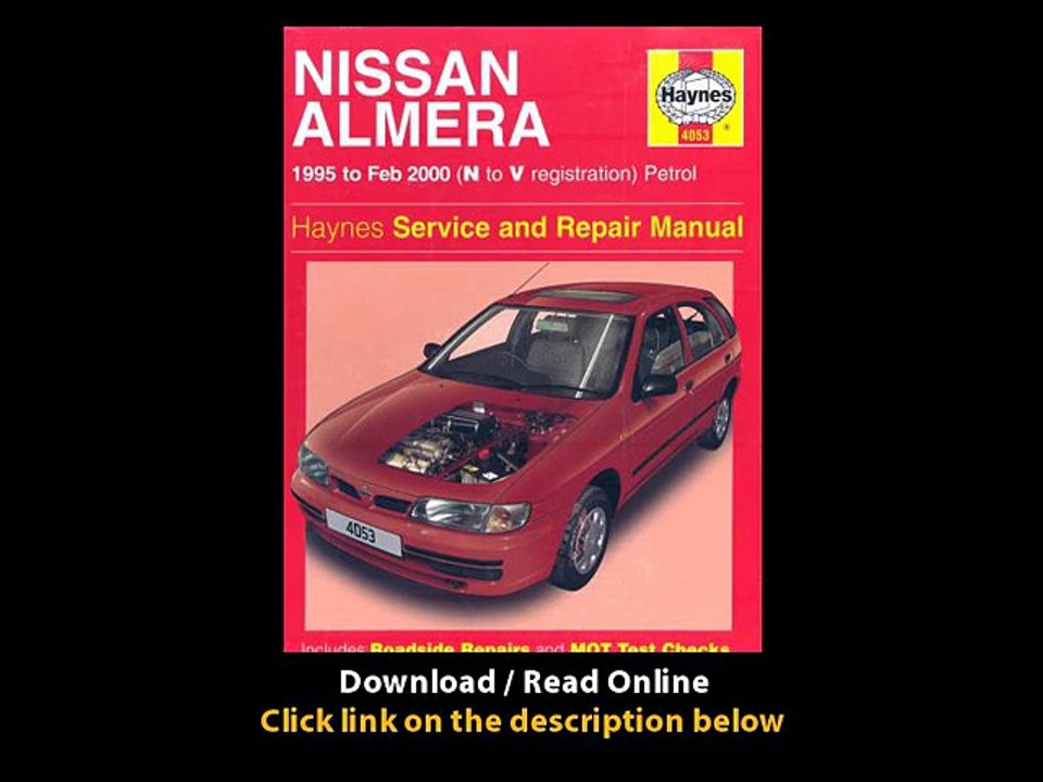 Download PDF Nissan Almera Service and Repair Manual N to V Reg