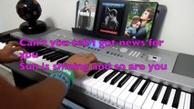 Axwell /\ Ingrosso - Sun Is Shining - Piano Cover WITH Song Lyrics (TJ Malana)