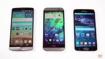 LG G3 vs Samsung Galaxy S5 vs HTC One M8: Benchmark