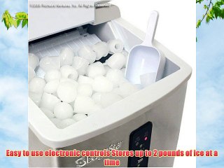 EdgeStar Portable Stainless Steel Ice Maker