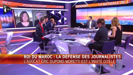 "Le premier qui parle d'argent c'est Eric Laurent"