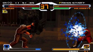 SNK vs Capcom SVC Chaos - M. Bison (DJ) vs. Final Boss & True Final Boss + Ending